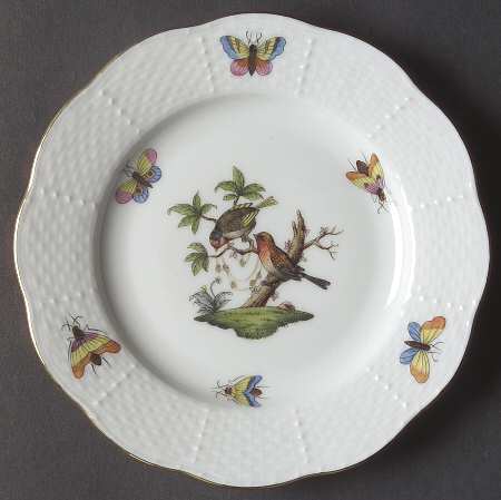 Rothschild Bird (RO) Bread & Butter Plate