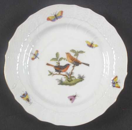 Rothschild Bird (RO) Bread & Butter Plate