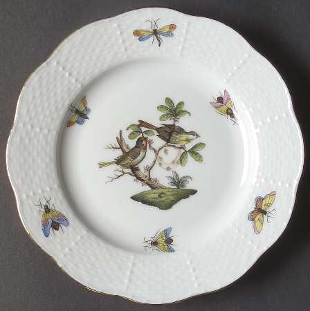 Rothschild Bird (RO) Bread & Butter Plate