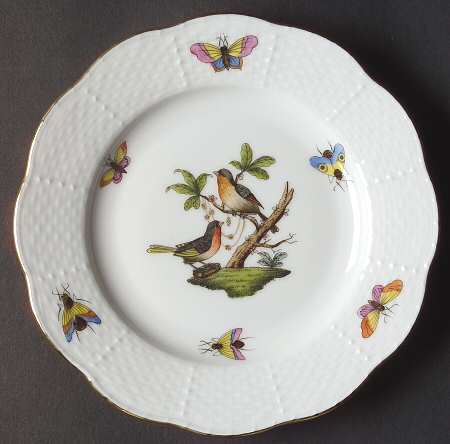 Rothschild Bird (RO) Bread & Butter Plate