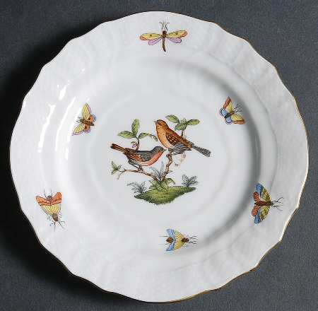 Rothschild Bird (RO) Bread & Butter Plate