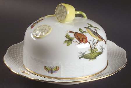 Rothschild Bird (RO) Round Covered Butter