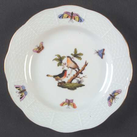 Rothschild Bird (RO) Bread & Butter Plate