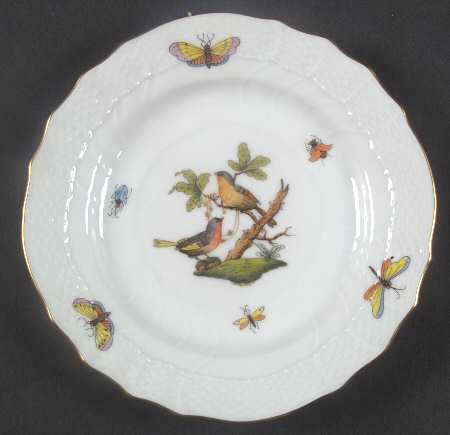 Rothschild Bird (RO) Bread & Butter Plate