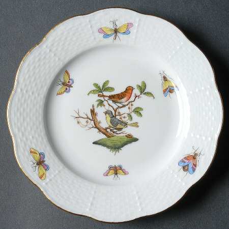 Rothschild Bird (RO) Bread & Butter Plate