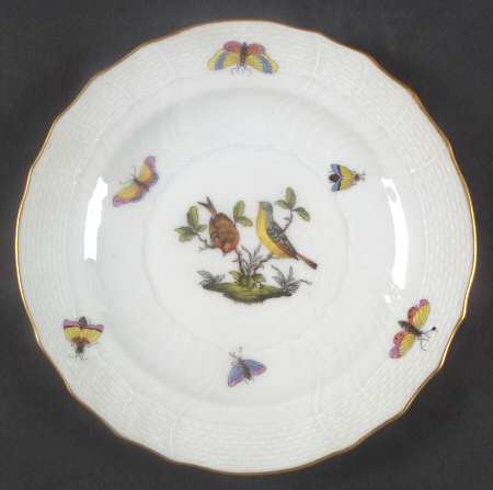 Rothschild Bird (RO) Bread & Butter Plate