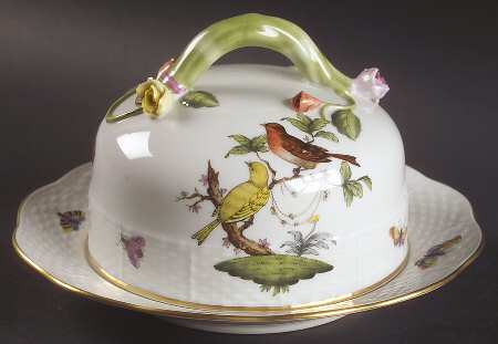 Rothschild Bird (RO) Round Covered Butter