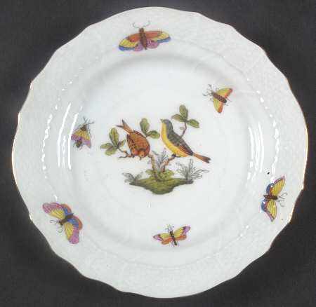 Rothschild Bird (RO) Bread & Butter Plate