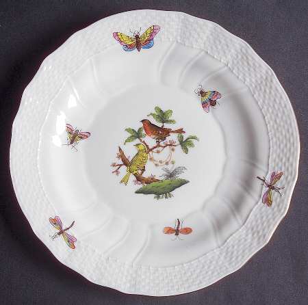 Rothschild Bird (RO) Bread & Butter Plate