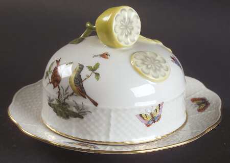 Rothschild Bird (RO) Round Covered Butter
