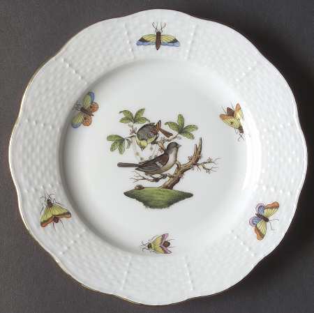 Rothschild Bird (RO) Bread & Butter Plate