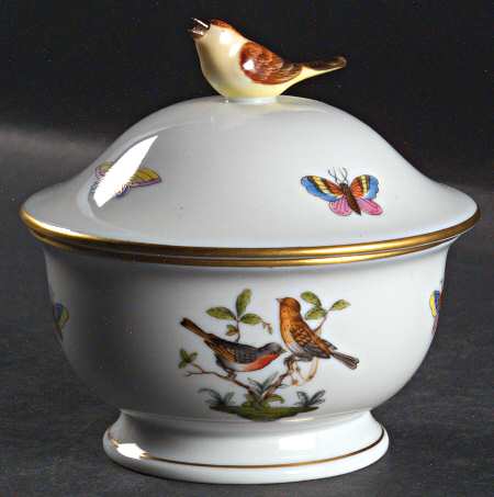 Rothschild Bird (RO) 4" Candy Box & Lid