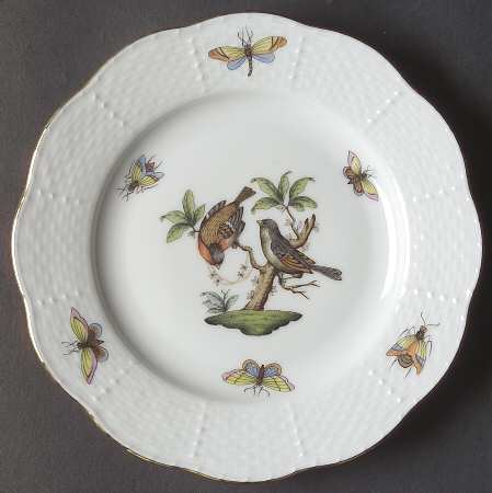 Rothschild Bird (RO) Bread & Butter Plate