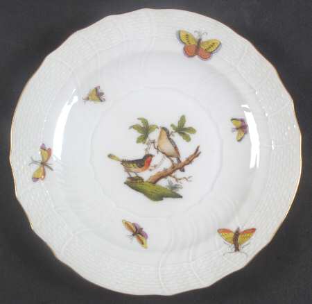 Rothschild Bird (RO) Bread & Butter Plate