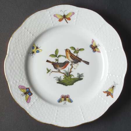Rothschild Bird (RO) Bread & Butter Plate