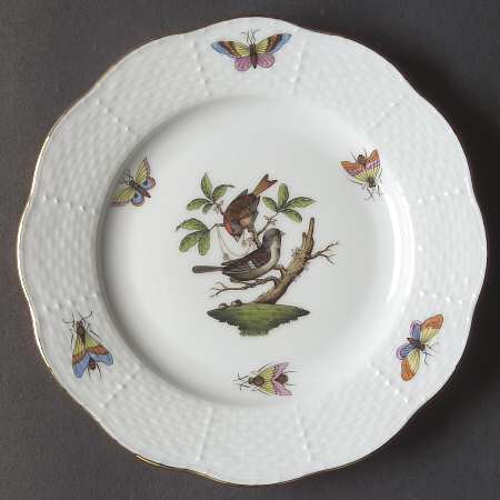 Rothschild Bird (RO) Bread & Butter Plate