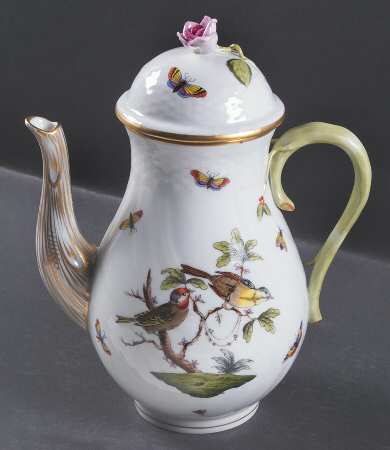 Rothschild Bird (RO) Coffee Pot & Lid
