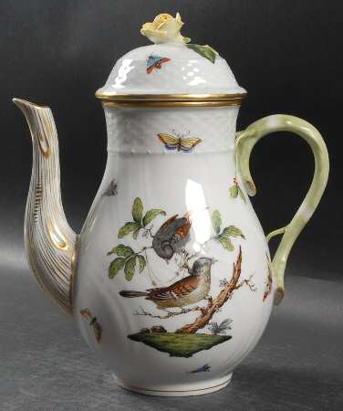 Rothschild Bird (RO) Coffee Pot & Lid