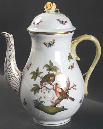 Rothschild Bird (RO) Coffee Pot & Lid