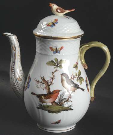 Rothschild Bird (RO) Small Coffee Pot & Lid
