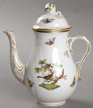 Rothschild Bird (RO) Mini Coffee Pot & Lid