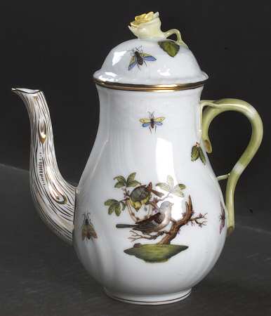 Rothschild Bird (RO) Mini Coffee Pot & Lid