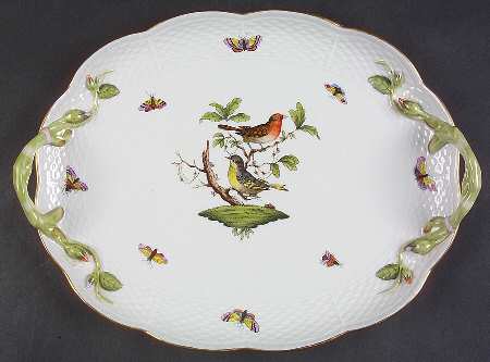 Rothschild Bird (RO) Handled Tray
