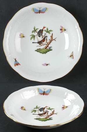 Rothschild Bird (RO) Fruit/Dessert (Sauce) Bowl
