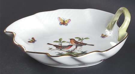 Rothschild Bird (RO) 7" Leaf Dish