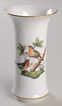 Rothschild Bird (RO) 4" Small Vase