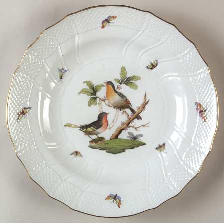 Rothschild Bird (RO) Dinner Plate