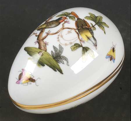 Rothschild Bird (RO) 4" Egg Box & Lid