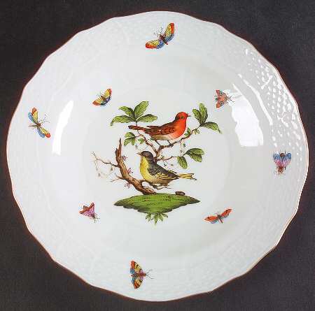 Rothschild Bird (RO) Dessert/Pie Plate
