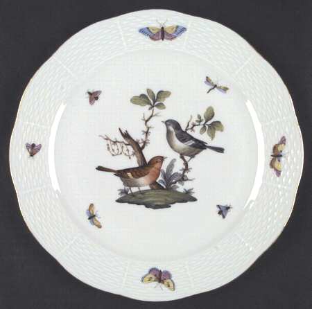 Rothschild Bird (RO) Dinner Plate