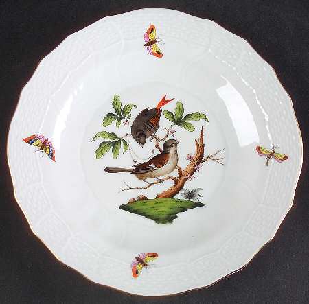 Rothschild Bird (RO) Dessert/Pie Plate