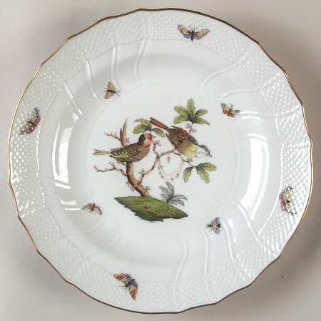 Rothschild Bird (RO) Dinner Plate