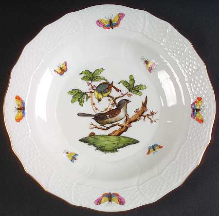 Rothschild Bird (RO) Dessert/Pie Plate