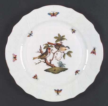 Rothschild Bird (RO) Dinner Plate
