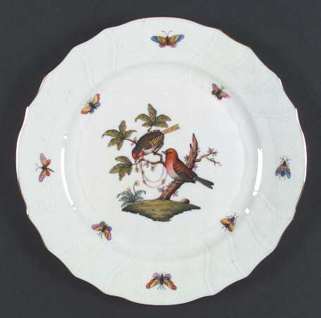 Rothschild Bird (RO) Dinner Plate