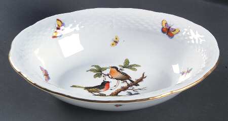 Rothschild Bird (RO) 10" Oval Vegetable Bowl