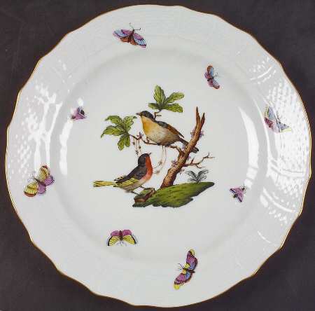 Rothschild Bird (RO) Luncheon Plate