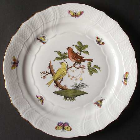Rothschild Bird (RO) Luncheon Plate
