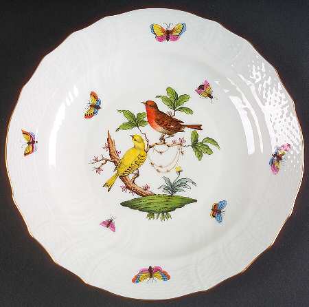 Rothschild Bird (RO) Luncheon Plate