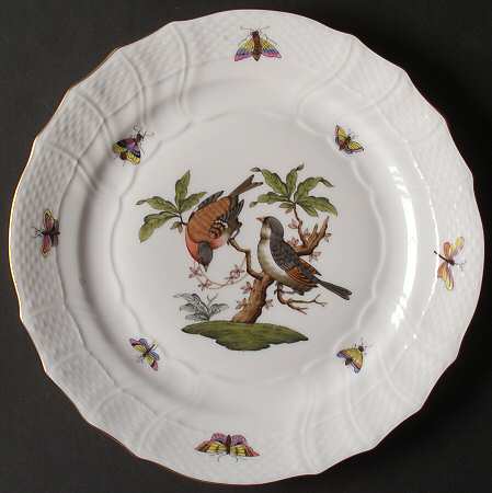 Rothschild Bird (RO) Luncheon Plate