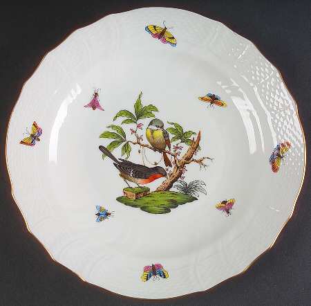 Rothschild Bird (RO) Luncheon Plate