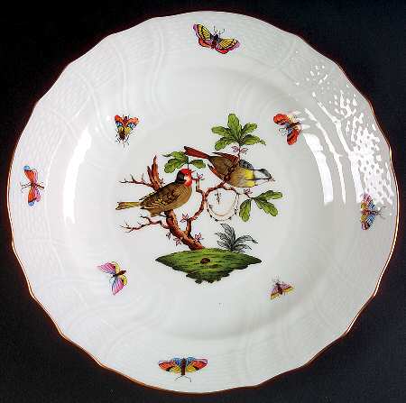Rothschild Bird (RO) Luncheon Plate