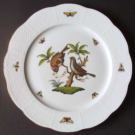 Rothschild Bird (RO) Service Plate (Charger)