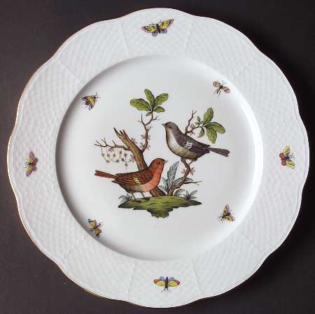 Rothschild Bird (RO) Service Plate (Charger)