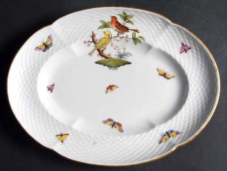Rothschild Bird (RO) Sauce Boat Tray Aka Underplate