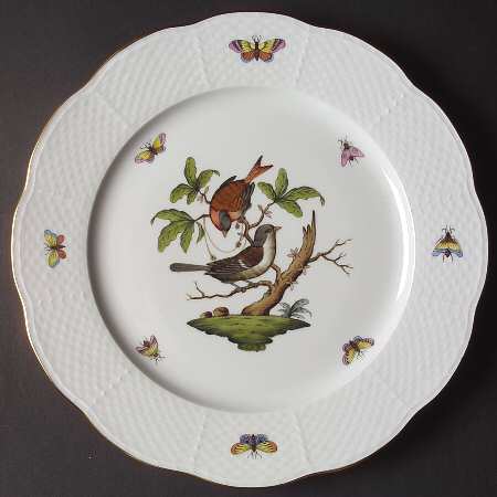 Rothschild Bird (RO) Service Plate (Charger)